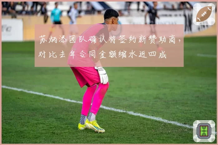 苏炳添团队确认将签约新赞助商，对比去年合同金额缩水近四成
